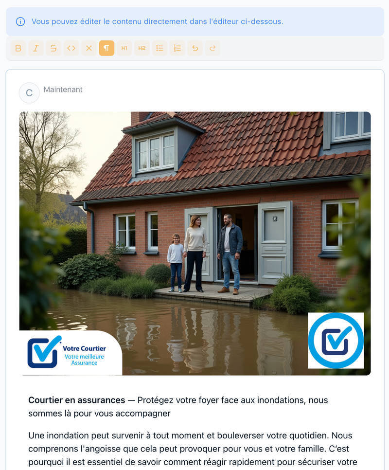 Editeur de blog Lidia